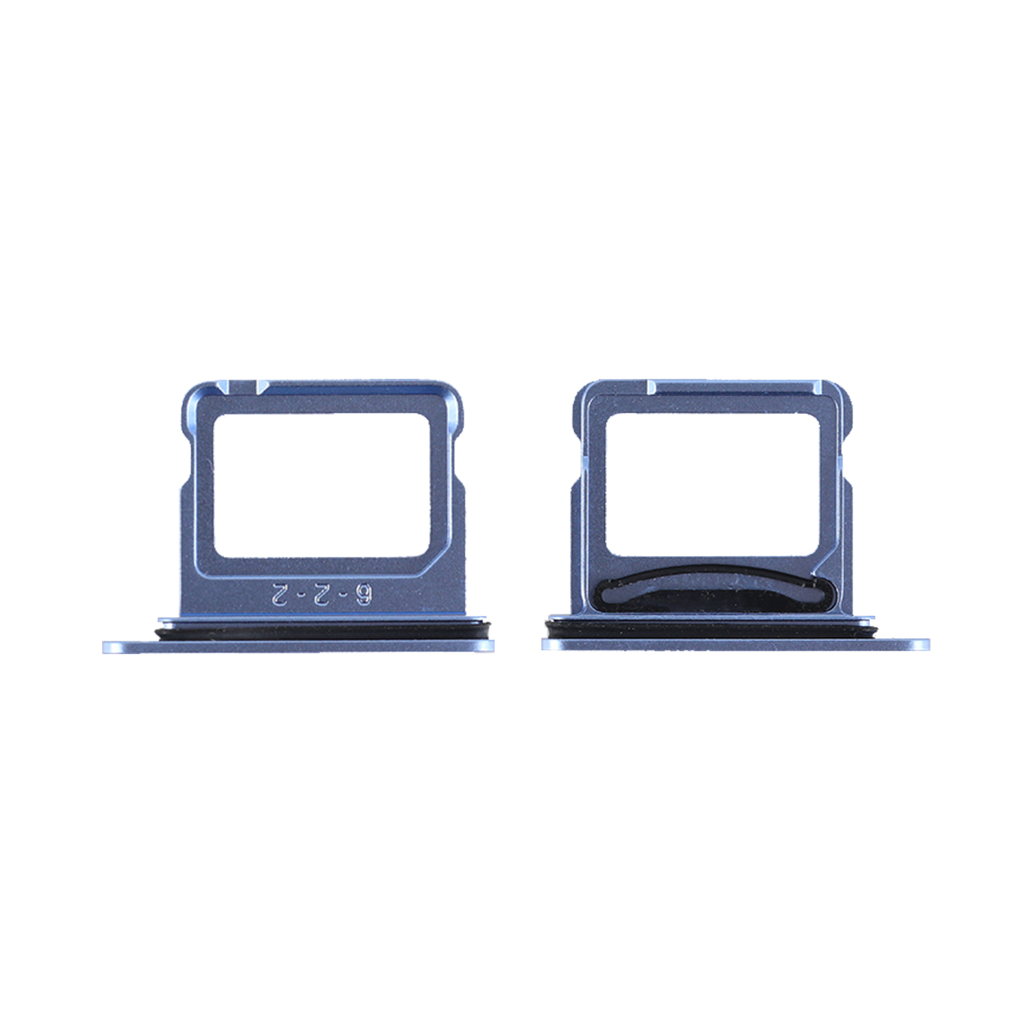Dual SIM Card Tray for iPhone 18 Pro/18 Pro Max, Ori, Glacier