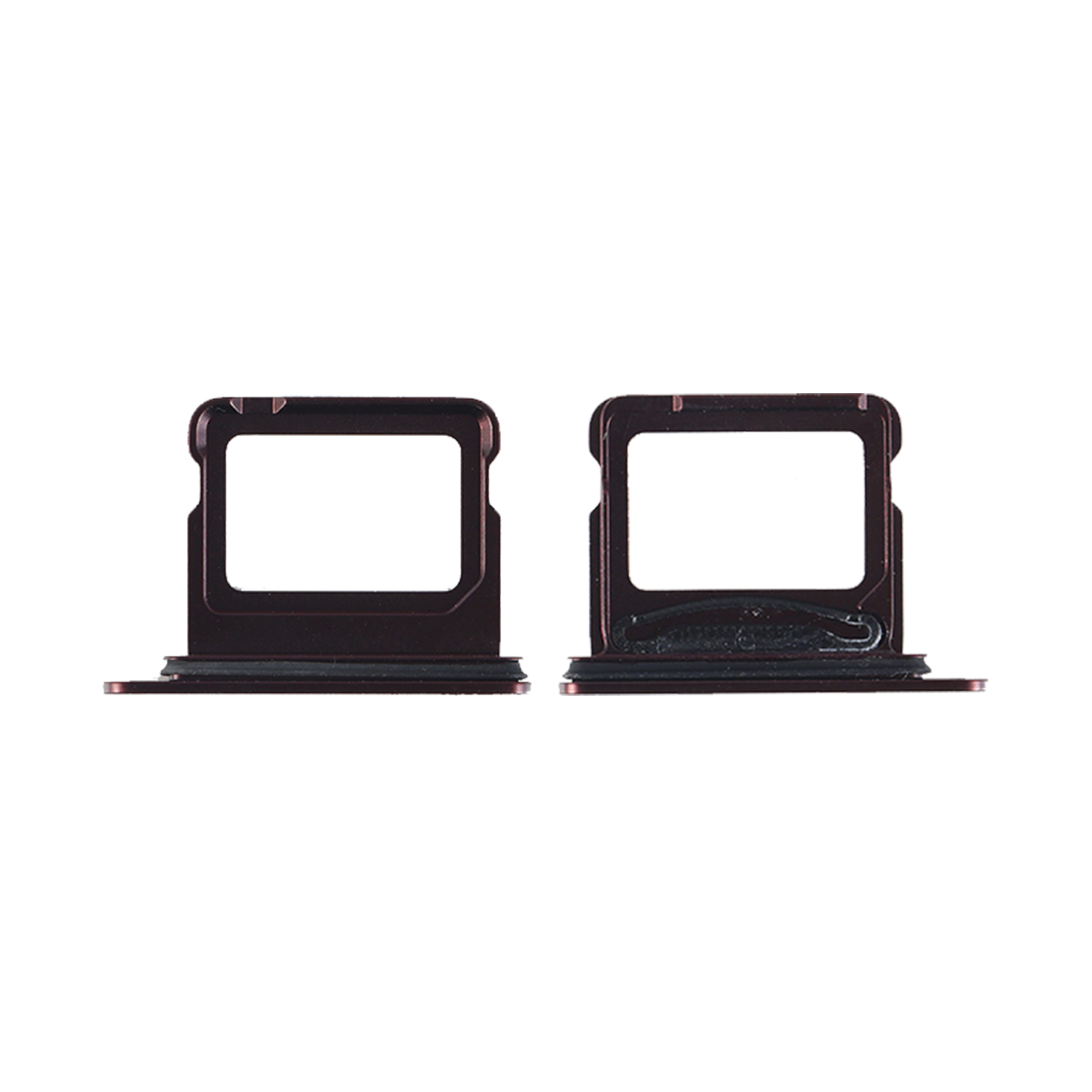 Dual SIM Card Tray for iPhone 18 Pro/18 Pro Max, Ori, Burgundy