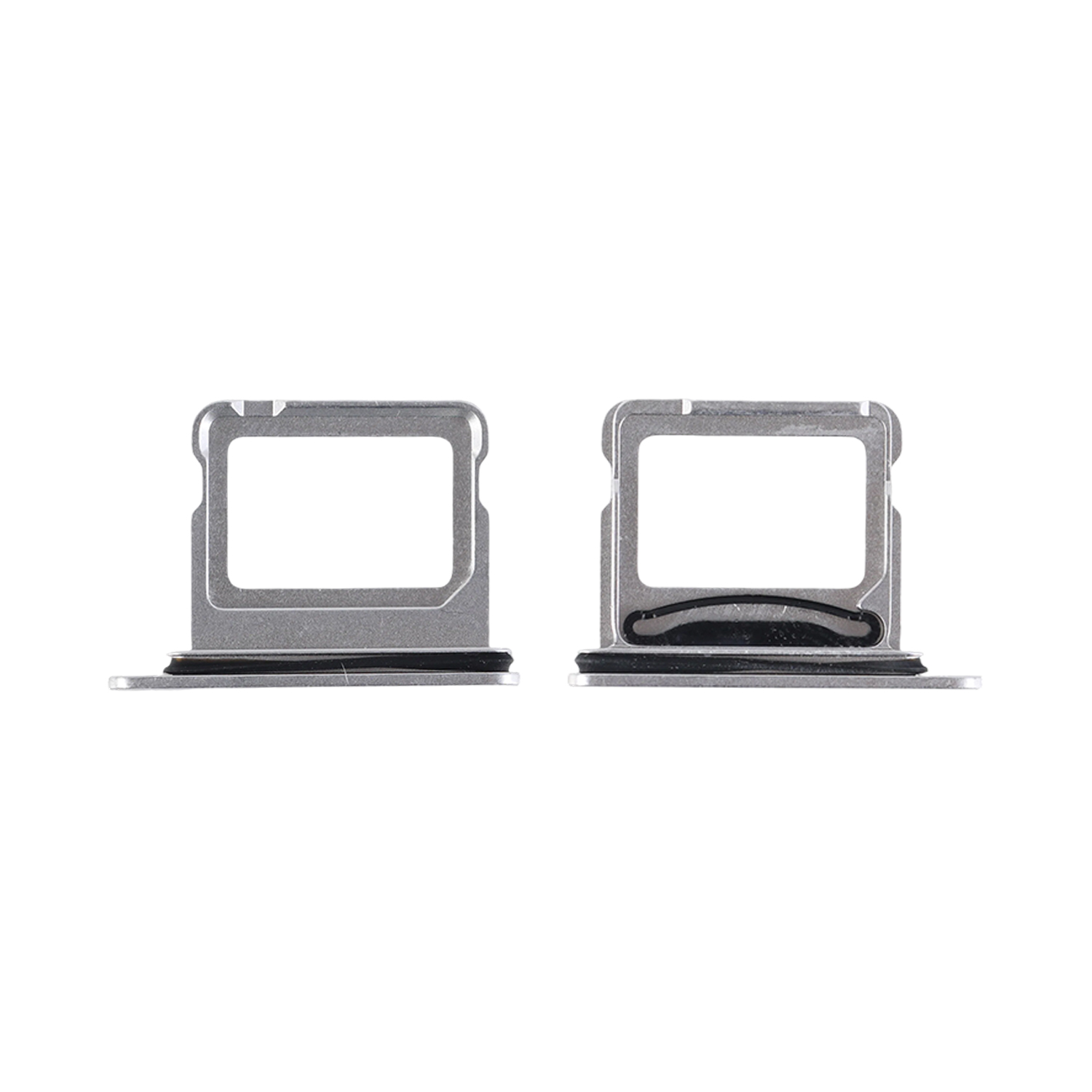 Dual SIM Card Tray for iPhone 18 Pro/18 Pro Max, Ori, Silver